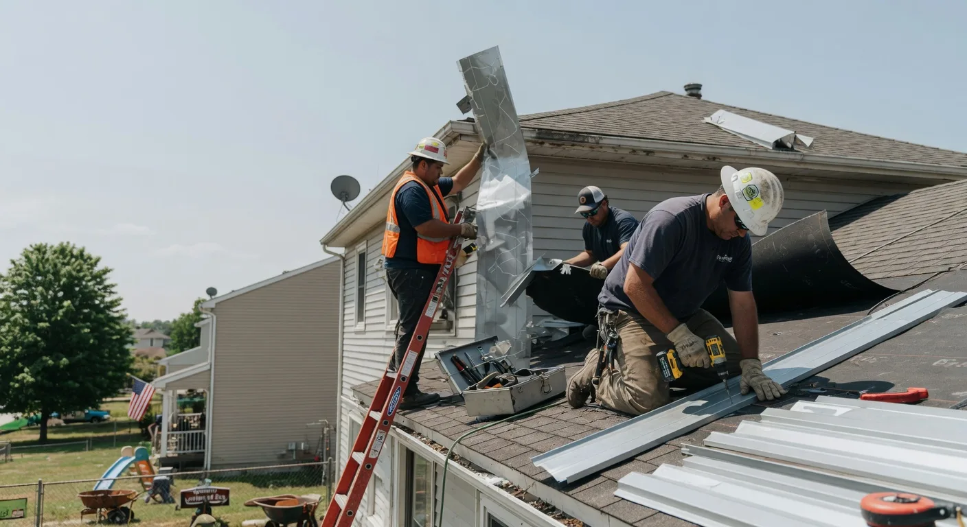 Storm Damage Metal Roof Repair in Olney Springs, CO